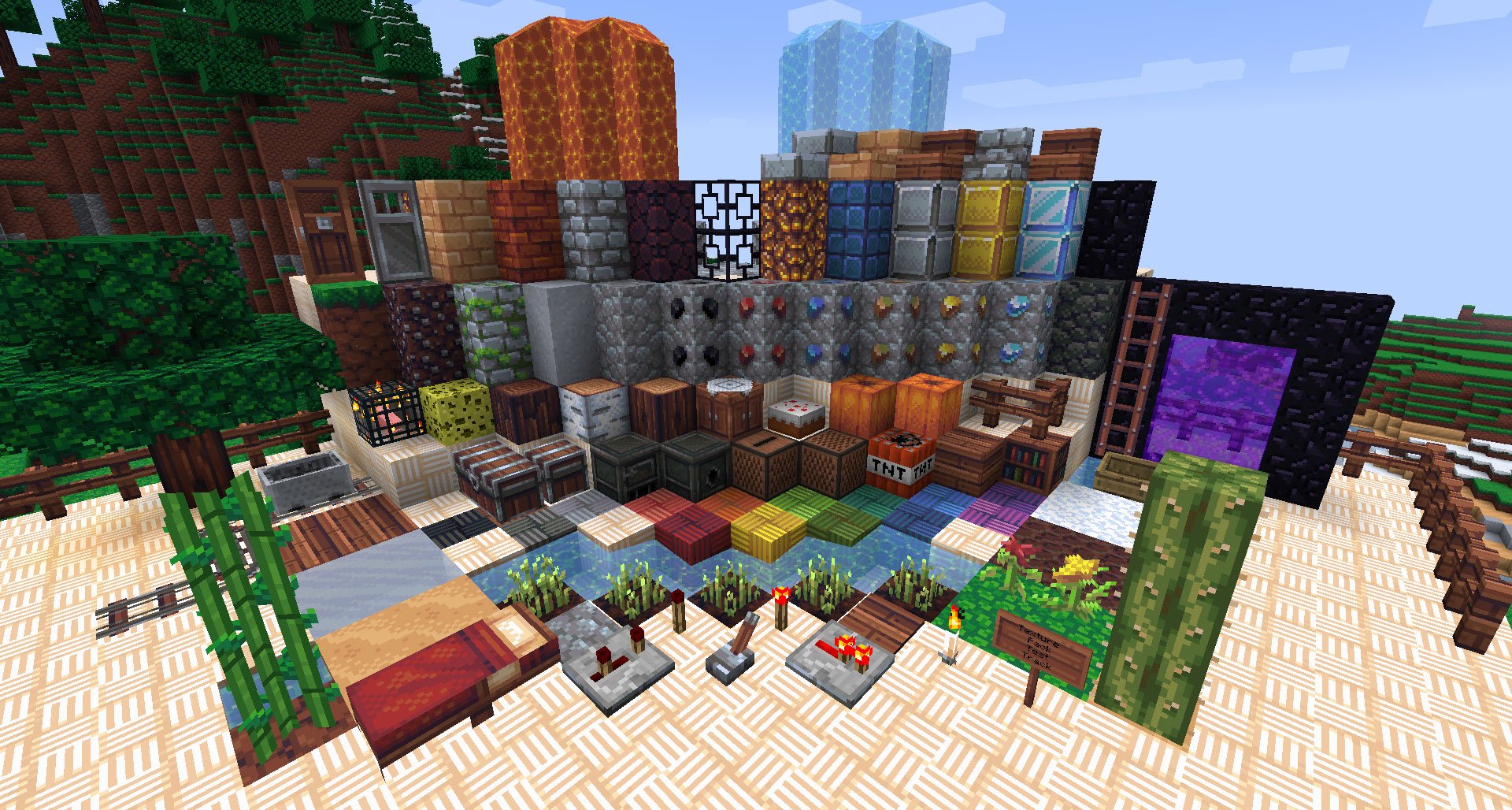 Classic Craft by Vivid Pixels - Minecraft Resource Pack Review 